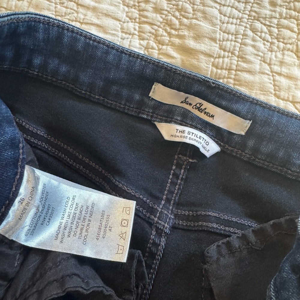 Sam Edelman Stiletto Skinny Jeans size 26 - Picture 2 of 2